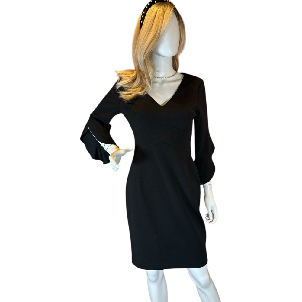 DKNY Black Long Sleeve Dress